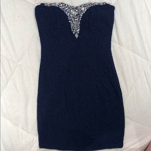 Mini beaded dress